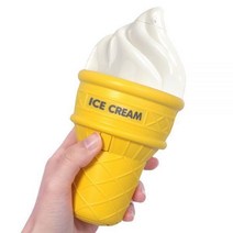 아이스크림 자동 비눗방울 버블머신 옐로우 정품