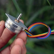 스텝모터 스테핑모터 리니어스테이지 엑츄에이터 미니 4상 5선 스테핑 모터 25mm 마이크로 25 spg0001 15도 스테퍼 모터 장난감 엔진