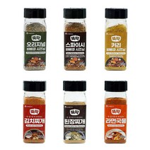 캠핑 바베큐 시즈닝 찌개소스 6종 스테이크시즈닝 돼지 고기 시즈닝 김치찌개소스 된장찌개소스 라면스프 부대찌개소스 카레시즈닝 캠핑준비물, 바베큐시즈닝 오리지널 80g
