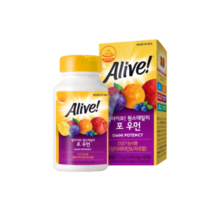 얼라이브 원스데일리 포 우먼 멀티 비타민, 60정, 19개