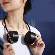 넥밴드 선풍기 휴대용 목선풍기, M9 블랙