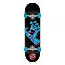 산타크루즈 SANTA CRUZ Screaming Hand 풀 스케이트보드 컴플리트 8.0, BLK/BLU
