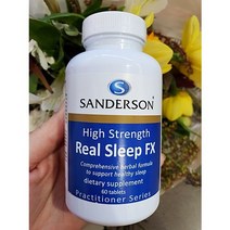 리얼슬립 자연허브 마그네슘 샌더슨 60정