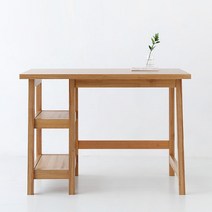 선반책상 2단 선반 다용도 실용적인 수납 미니멀한 심플 디자인 내추럴한 우드톤 인테리어 독서실 노트북 컴퓨터 1인용 2인용 책상