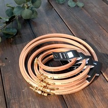 블랙라벨 프리미엄 원목 원형수틀 6사이즈 십자수 프랑스자수, 블랙라벨원목수틀-155mm, 1개