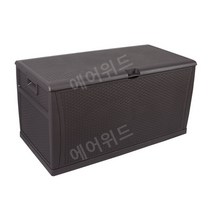 소형조립식창고 야외 미니 조립 발코니 튼튼한 의자 간이 박스 창고, A.라탄 초코브라운 120x61x63cm