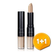 더샘 (1+1) 커버 퍼펙션 아이디얼 컨실러 듀오 4.2g+4.5g, 2개, 01 클리어 베이지
