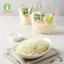 데이밀 자연을담은 샐러드 실속 양배추 채 100g 국내산 바로 먹는 야채 채소, 5팩