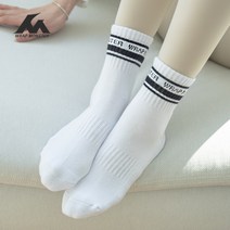 국산 랩몬스터 골프양말 스포츠양말 3켤레 양말세트 장목 중목 단목 니삭스 골프웨어 필드용품, 몬스터 단목양말 3켤레, 여성, 화이트