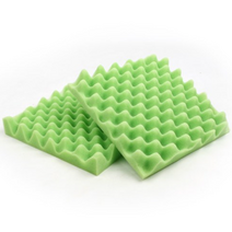 극동씨앤씨 계란판방음재 50T x 500mm 1000mm 연두색(접착), 3개