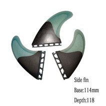 패들 바디 서핑 보드 보트 여러 크기 Fut-3-Fin 통관 판매 S M 대형 서핑 보드 핀 트라이 세트 액세서리 ca, 06 BLUE-L