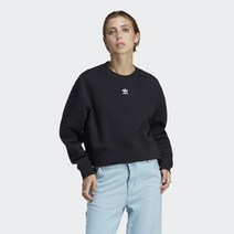 [국내/정품] 아디다스 아디컬러 에센셜 크루 스웨트셔츠 Women Originals Black
