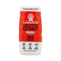 Lakanto 몽크프루트 추출물 오리지널 드롭스 1.76 fl oz