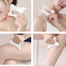 오앤오 괄사 마사지 페이스 바디 얼굴 마사지기, 1개