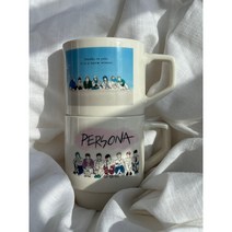 [자체제작] 드로잉 BTS 머그컵 스택머그 아이돌굿즈 방탄소년단, 1개, 페르소나