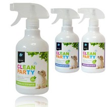 애견전용 탈취제 클린파티 500ml 배변냄새 오줌냄새, 1개