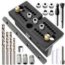 도웰링지그 도웰 지그 로케이터 드릴가이드woodworking doweling 432, 설정