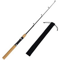 viltage 39.4인치(100cm) 소형 로드 짧은 로드 약 100cm 13.8인치(35cm) 보관 시 구멍 낚시 루핑 낚시 와카사기 얼음 낚시 소형 다이와 시마노 레이카, 케이스 포함