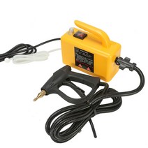 스팀 세차기 셀프 고압세척기 정비소 주유소 세차장, 3000W-과화알칼리-조명스포트라이트포함-검정