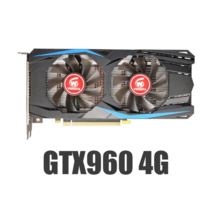 VEINEDA-PC 비디오 카드 오리지널 GTX 960 4GB 128Bit GDDR5 그래픽 DVI GTX960 2gb nVIDIA Geforce 게임용, GTX960 4GB