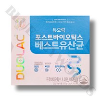 듀오락 포스트바이오틱스 베스트 유산균 2g x 100포 x 2 100일분 아연 비타민D, 1개(50일분)