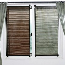 상쾌하고 통기성 좋은 간편설치 썬 스크린 커튼