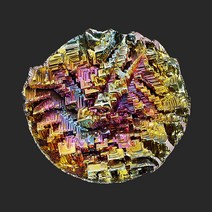 비스무트 천연 금속 원소 원석 광물, 레인보우