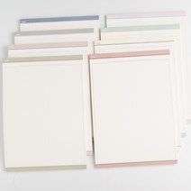 심플 대형 A4 떡메모지 다꾸 인스 공시생 공부 필기 모눈 대떡메 메모지 메모 노트 패드, 비치 샌드