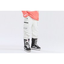 [블렌트] 2223FW 블렌트 어비스 스노우보드 조거 팬츠 화이트 BLENT ABYSS JOGGER PANTS WHITE 스노우보드복 스노우팬츠