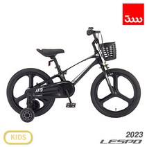 (완조립/사은품) 삼천리 2023 레스포 트레이스 18인치 아동용 자전거, 블랙  (완조립)