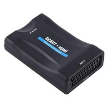 ZHIYUEN SCART to HDMI 컨버터 오디오 비디오 컨버터 스케일러 어댑터 USB 전원 케이블 호환 720p/1080P 출력 지원