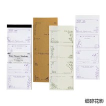 기본 편지 프레임 믹스 재료 종이 정크 저널 플래너 스크랩북 빈티지 라벨 메모장 장식 DIY 공예 30 개, 03 C