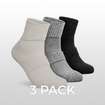 테슬라 당뇨 혈액순환 무압박 양말 3팩 TM-MZS55, M