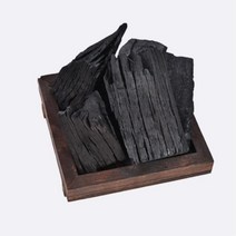 펜션 대용량 바비큐숯 구이용숯 야외바베큐 미니장작 장작 벽난로장작 벌목, 1개, 3담검탄18kg 1BOX