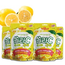 상큼한 쏠라C 구미 레몬맛 50g 4개, 쿠팡 1, 쿠팡 본상품선택, 쿠팡 본상품선택