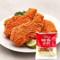 사세 매콤 점보 닭다리1.3kg/2봉/5봉/편의점 닭다리 에어프라이어사용가능, 사세 매콤 점보 닭다리1.3kg x 5봉