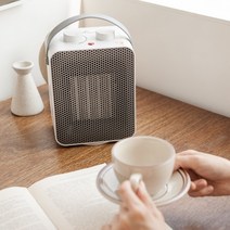 한일전기 캠핑 차박 가정용 사무실 탁상용 미니온풍기 500w 1000w PTC히터 회전가능 발난로 HEF-101MINI, 한일전기 캠핑용 가정용 사무실