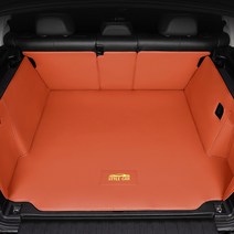 스타일카 벤츠 GLE 300D 트렁크매트 풀커버 가죽 차박매트, 브라운
