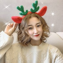 루돌프머리띠 크리스마스머리띠 홈파티 파티소품