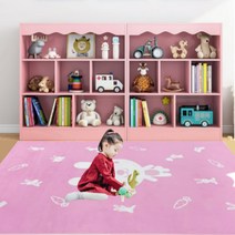 포인스 아이방러그 방수러그 아기방 키즈 유아 방바닥매트