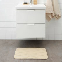 욕실매트/현관매트/이케아 발매트/주방매트/ 이케아 UPPVAN 우프반 욕실매트 40x60cm 베이지 004.556.32 /TOFTBO 토프트보