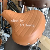 레트로 자전거 클래식 시트 내부 스프링 지원 편안한 리벳 팅 빈티지 비치 크루저 안장, 01 Brown