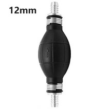 오일 기름 펌프 범용 연료 고무 수동 액체 이송 8mm/10mm 휘발유 디젤 핸드 블랙 프라이머 전구 자동차 바이크 오토바이 보트, [02] 12MM
