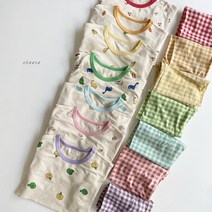 봄여름가을 치즈신상 체크 모달스판 7부 실내복
