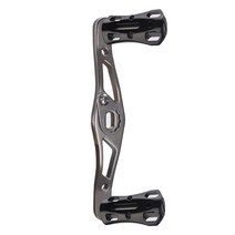 shangren 강력한 알루미늄 합금 베이트 캐스팅 낚시 릴 핸들 수리 부품, 10cm, 블랙