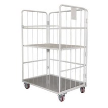 롤테이너 롤 카트 운반 짐수레 망카 마트, 추가 도어 없이 850x650x1700