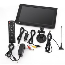 휴대용 TV 모니터 Leadstar d10 10inch 디지털 텔레비전 atsc tv 1080p hd hd-mi 비디오 플레이어 가정용 자동차 비행기 useu 플러그 new, 없음