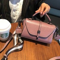 플룻 색소폰 클라리넷 가방 케이스 가죽 전화 여성 패션 핸드백 숄더백 숙녀 소 가죽 지갑 메신저 크로스 바디 백 단순 다용도, 타로 컬러