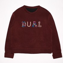 1661.듀엘 DeWL 보석장식 긴팔맨투맨티셔츠/정품/여성