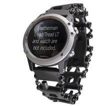 BestTechTool LEATHERMAN TREAD/TREAD LT와 호환되는 시계 어댑터 - BTT 어댑터- 블랙 (Garmin Fenix5X-Fenix6x-Fenix 3 (설, TREAD LT, Watch lug width 22mm